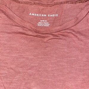 American Eagle Cropped Tee